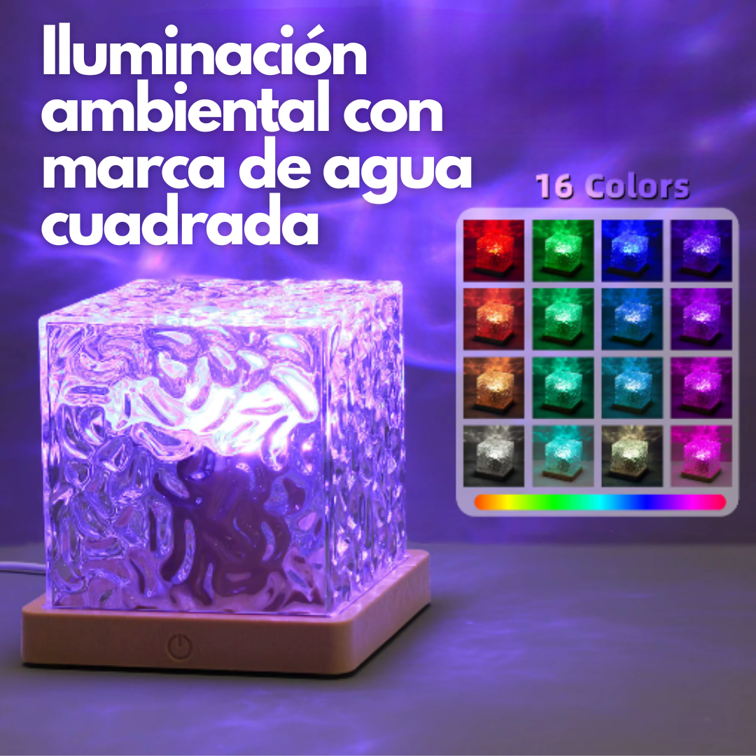 Lámpara Aurora Boreal 16 Colores: Magia y Relajación en Tu Hogar