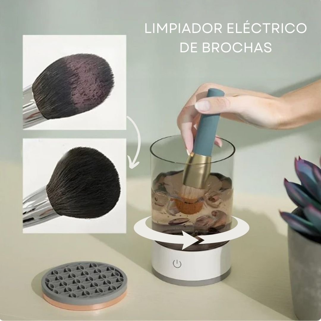 Cleaner Magic - Limpiador eléctrico para brochas de maquillaje